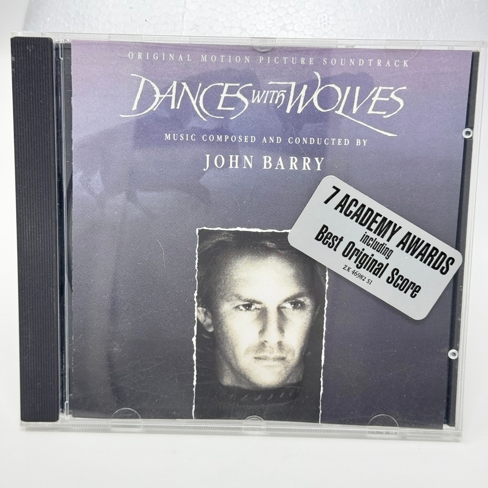 Dances With Wolves Soundtrack CD by John Barry 1990 Epic